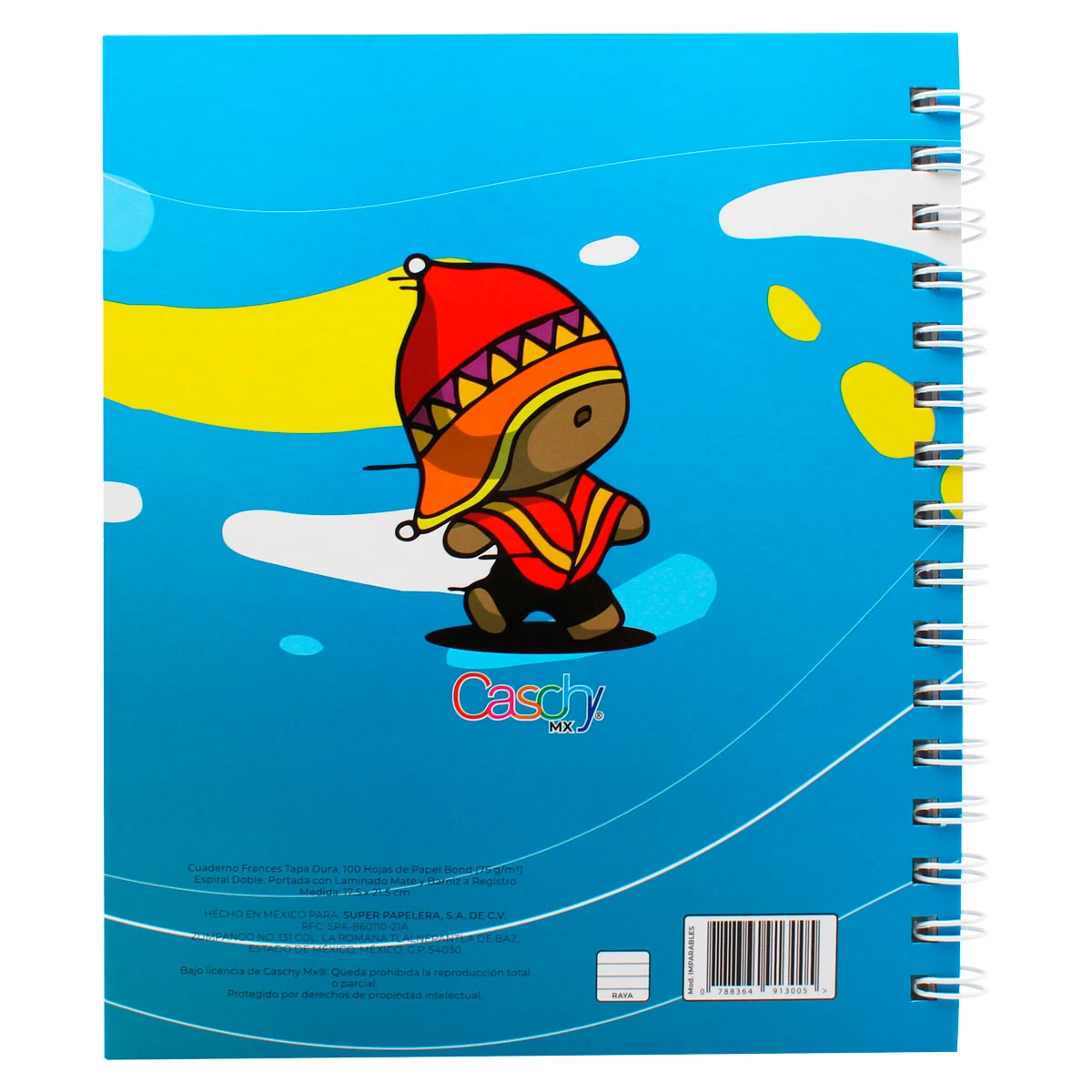 CUADERNO FRANCES 100HJS TAPA DURA IMPARABLE RAYA
