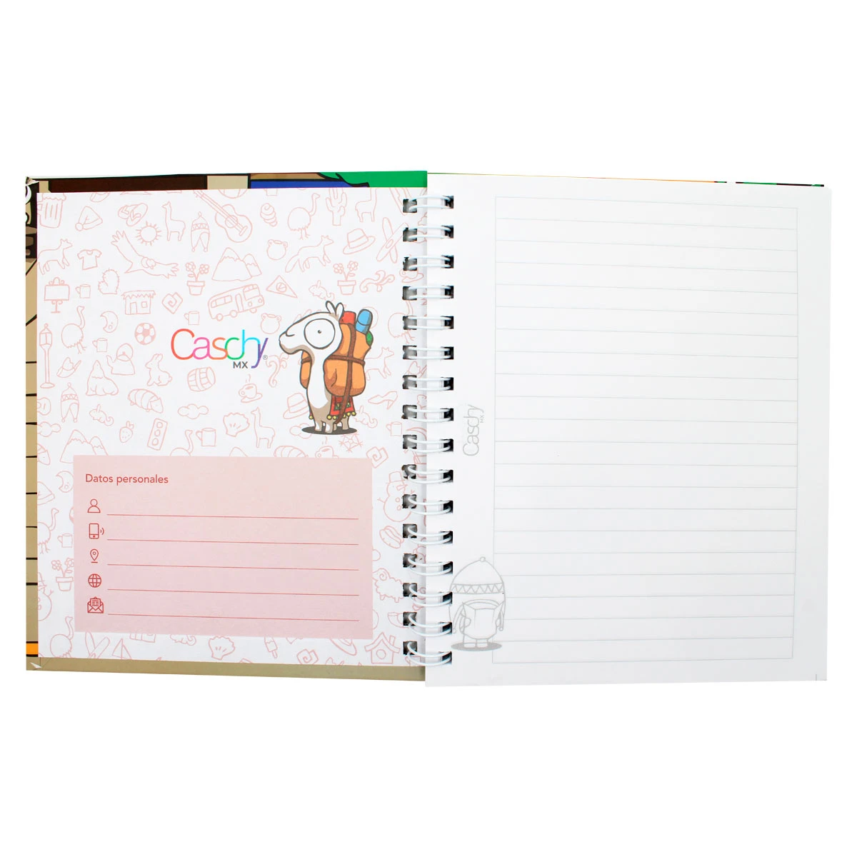 CUADERNO FRANCES 100HJS TAPA DURA VIAJEROS RAYA