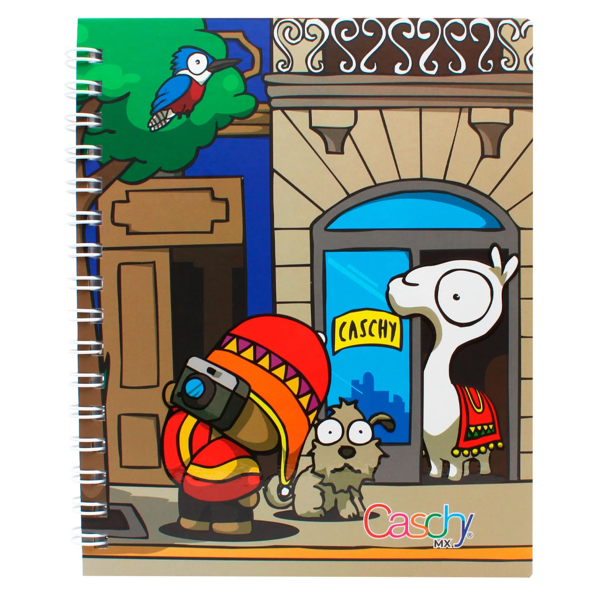 CUADERNO FRANCES 100HJS TAPA DURA VIAJEROS RAYA