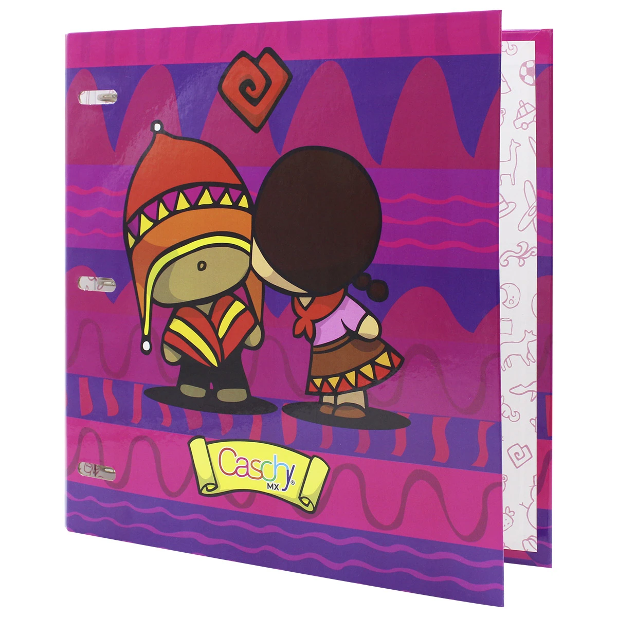 CARPETA CARTA 1" SIN HOJAS 7052 BESOS