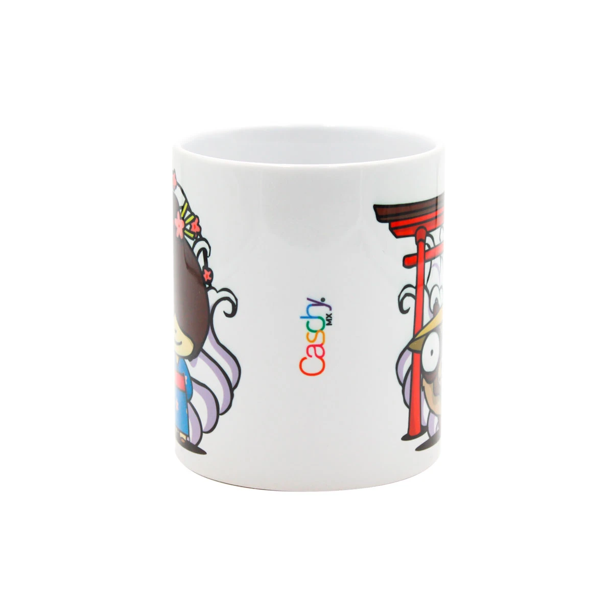TAZA BLANCA DE CERAMICA 11OZ JAPON