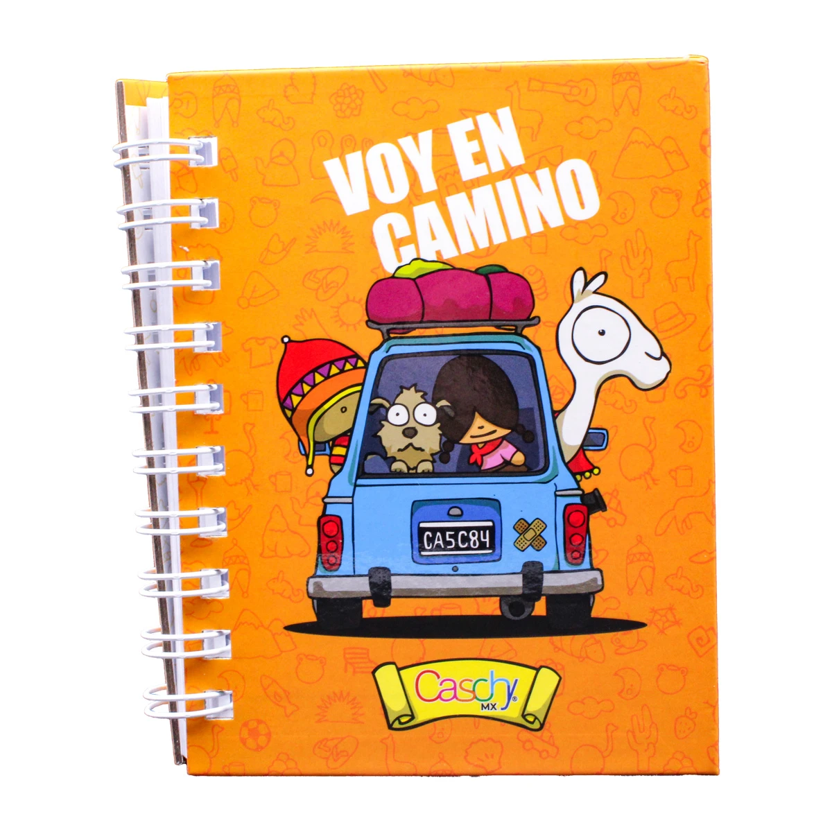 CUADERNO POCKET 100HJS TAPA DURA VIAJANDO RAYA