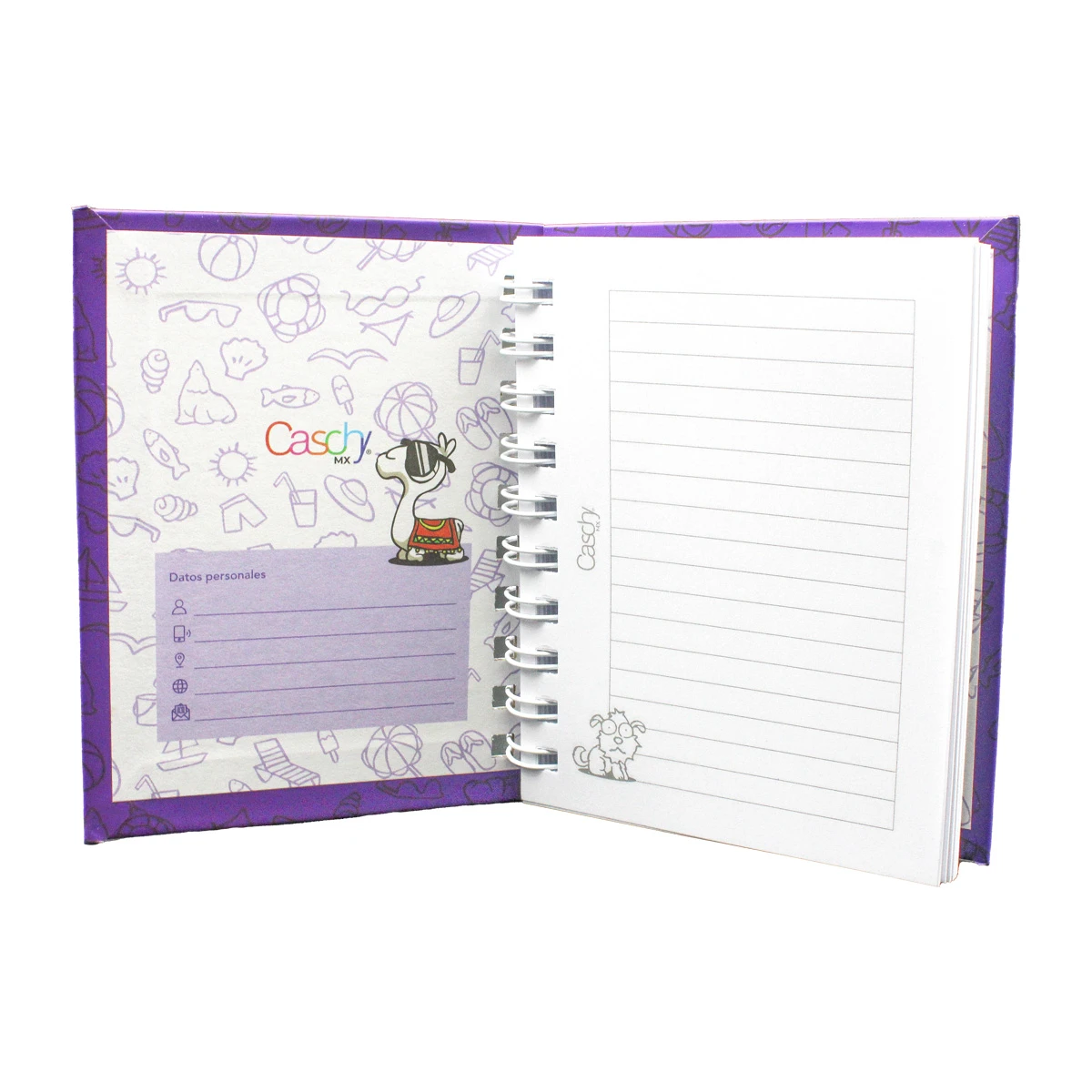 CUADERNO POCKET 100HJS TAPA DURA COMPAÑEROS RAYA