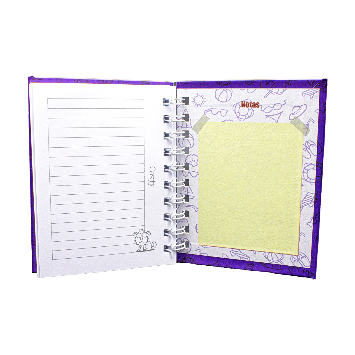 CUADERNO POCKET 100HJS TAPA DURA COMPAÑEROS RAYA