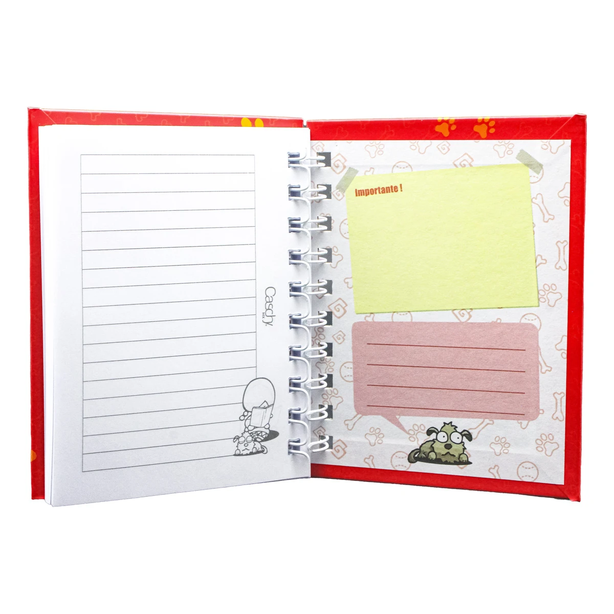 CUADERNO POCKET 100HJS TAPA DURA ABRAZO RAYA