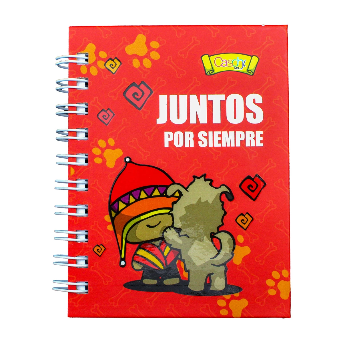 CUADERNO POCKET 100HJS TAPA DURA ABRAZO RAYA