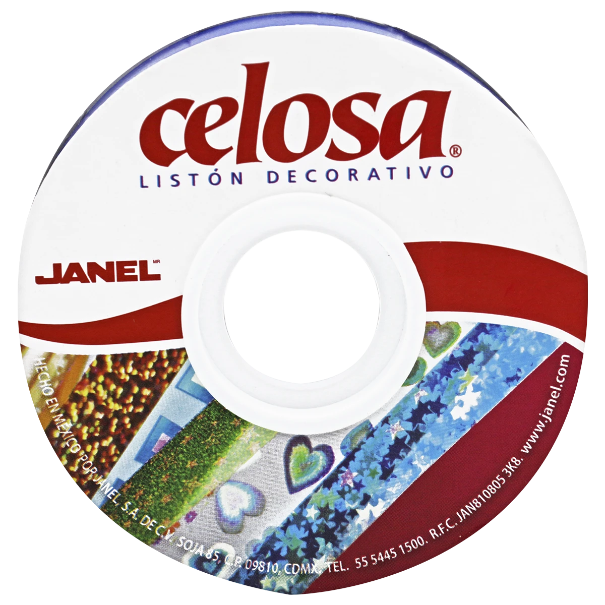 LISTON CELOSA 019 LISO NO. 5 08 AZUL REY