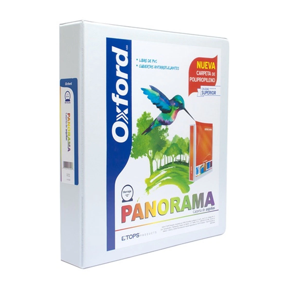 CARPETA CARTA PANORAMA "O" 1/2 BLANCA