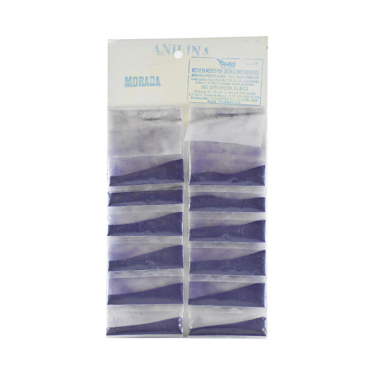 ANILINA C/12 MORADA
