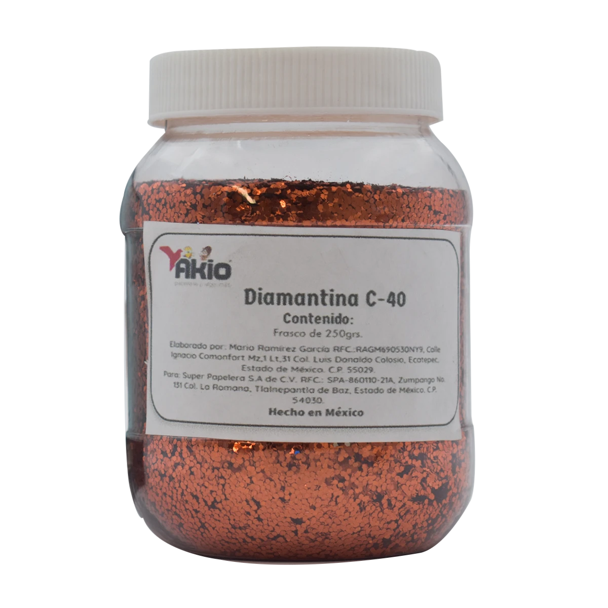 DIAMANTINA 250GRS NARANJA