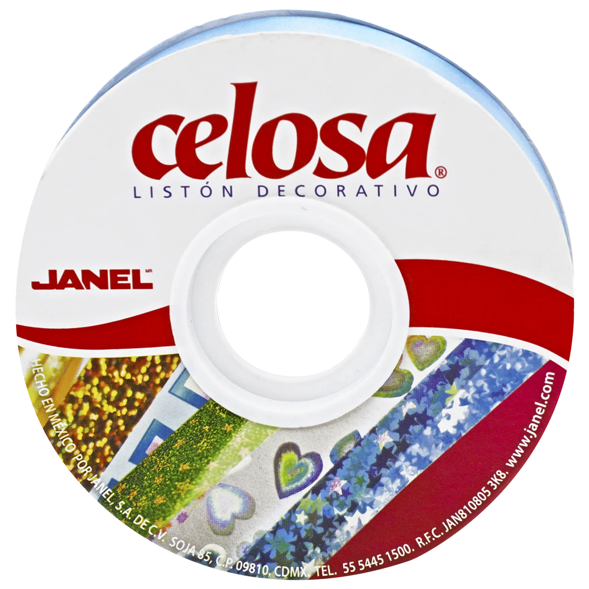 LISTON CELOSA 019 LISO NO. 5 AZUL CIELO