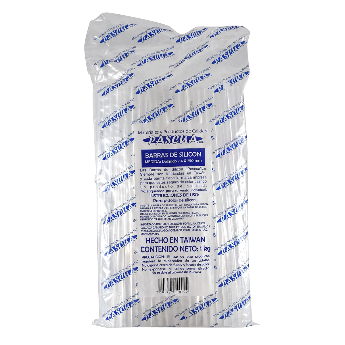 SILICON BARRA DELGADA PASCUA KGS