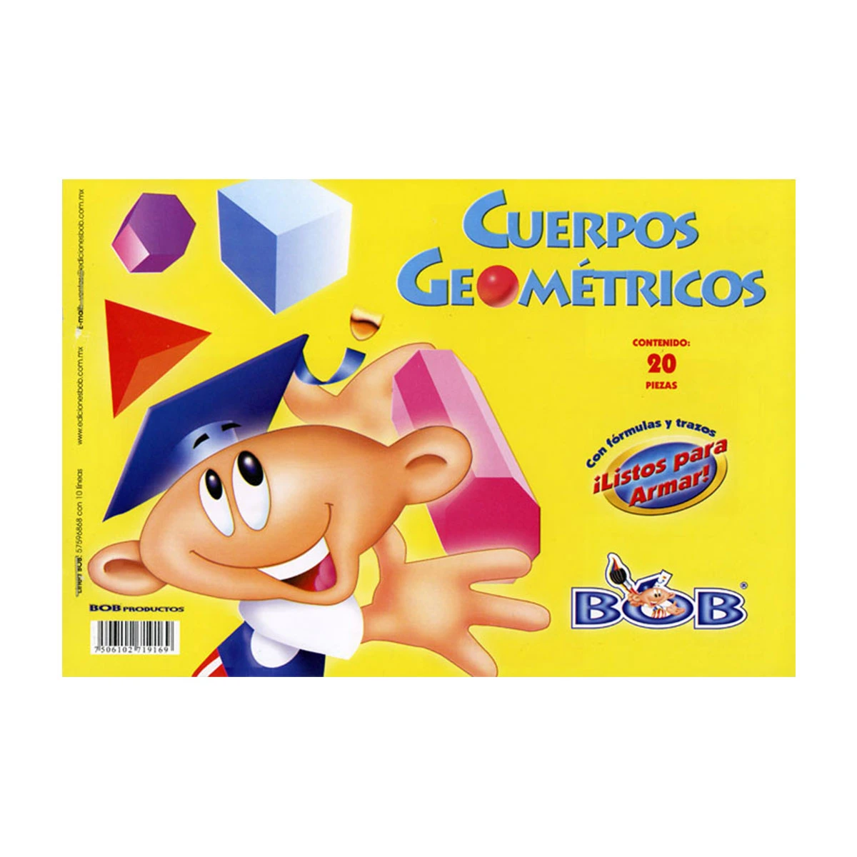 ALBUM CUERPOS GEOMETRICOS BOB MATE