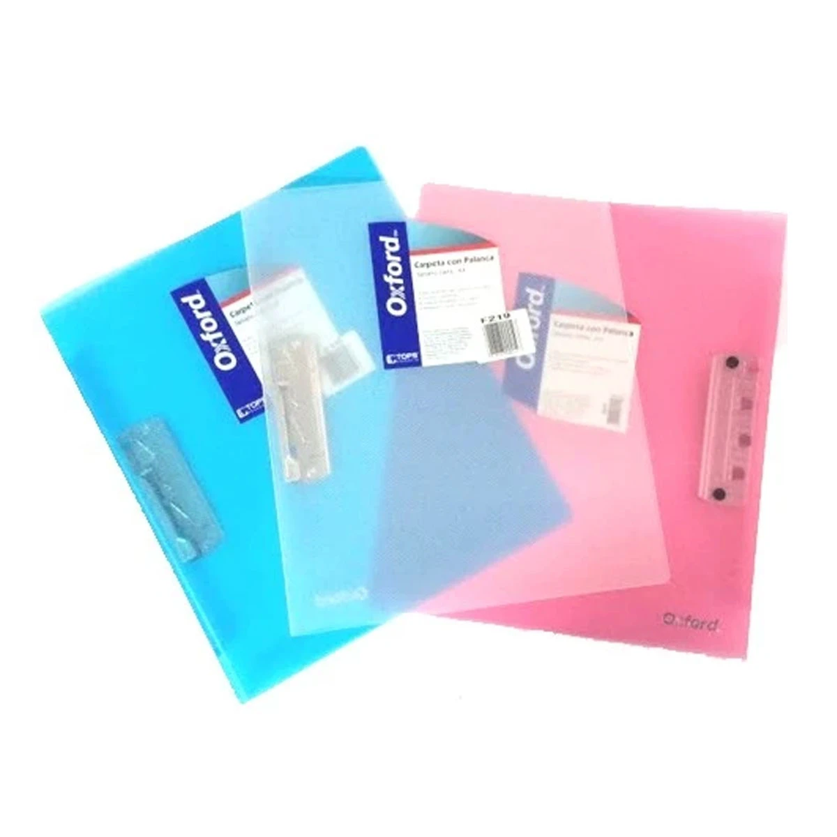 CARPETA CARTA C/PALANCA F219 COLORES PASTEL