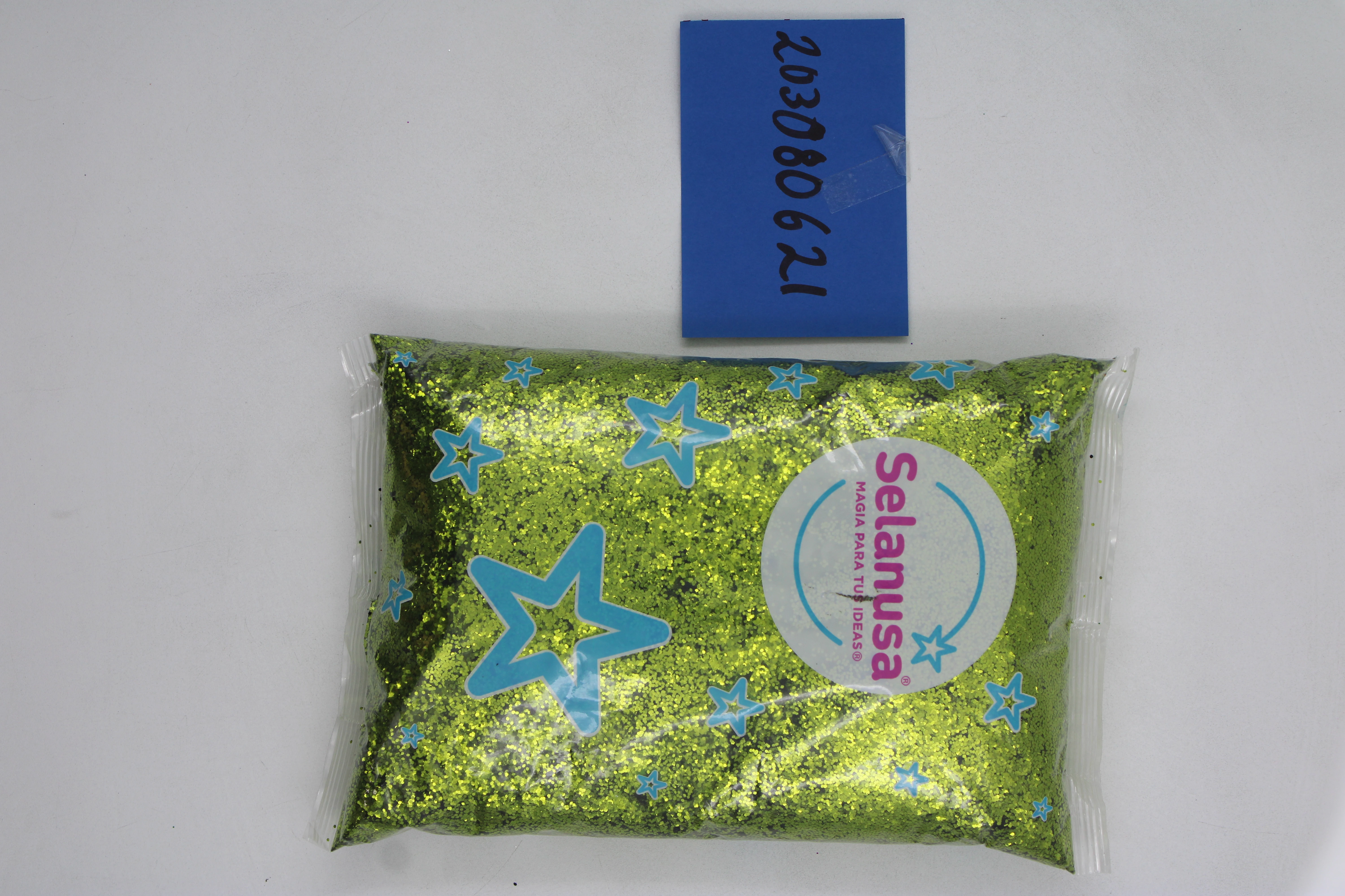 DIAMANTINA ULTRA  BRILLANTE 1KG C40 VERDE LIMON