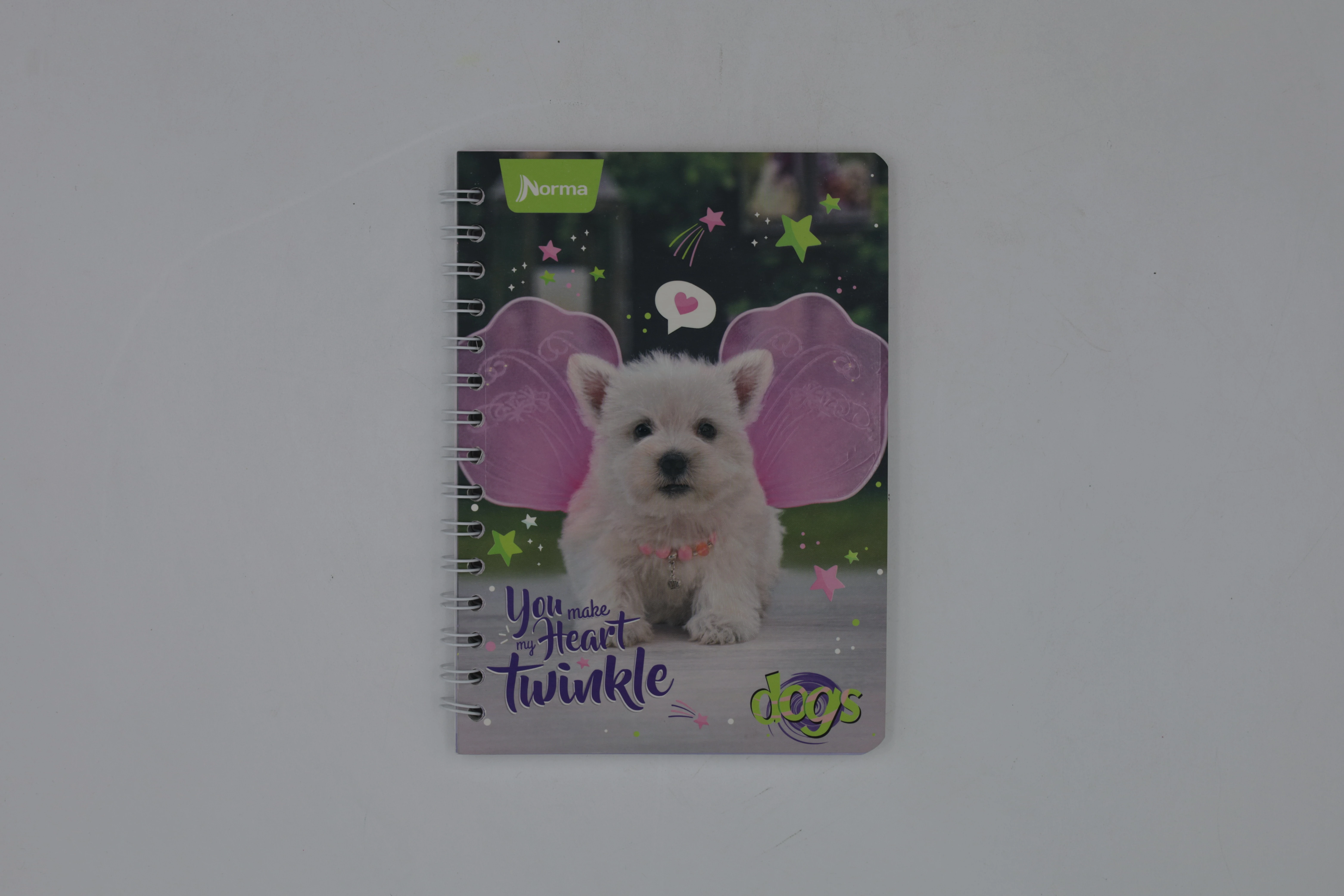 CUADERNO FRANCES 100HJS DOGS C7