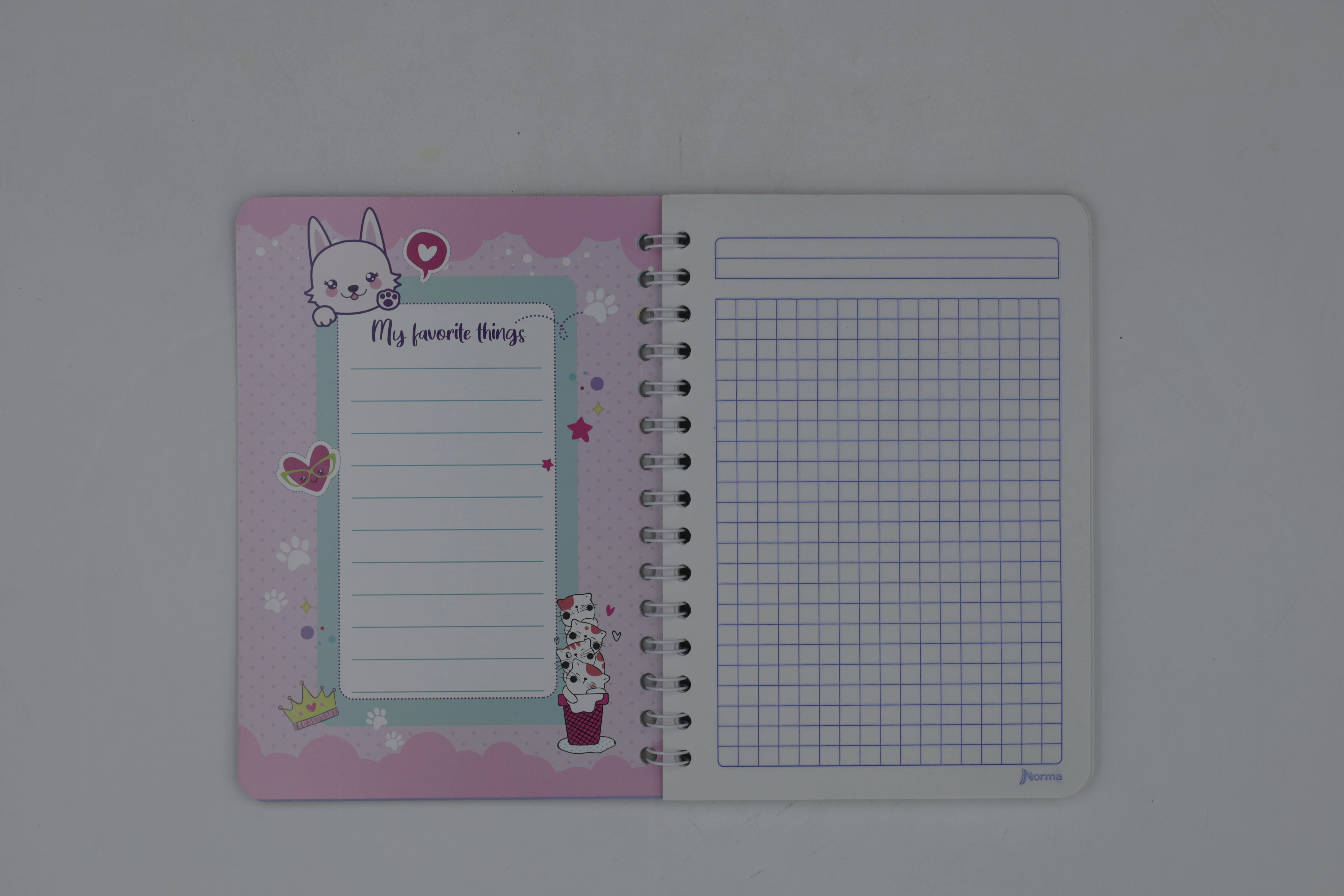 CUADERNO FRANCES 100HJS DOGS C7