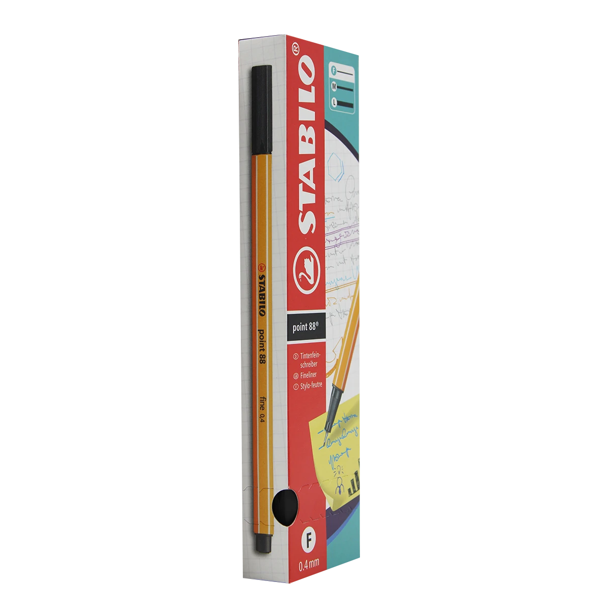 ROTULADOR POINT 88 C/10 88/46 NEGRO