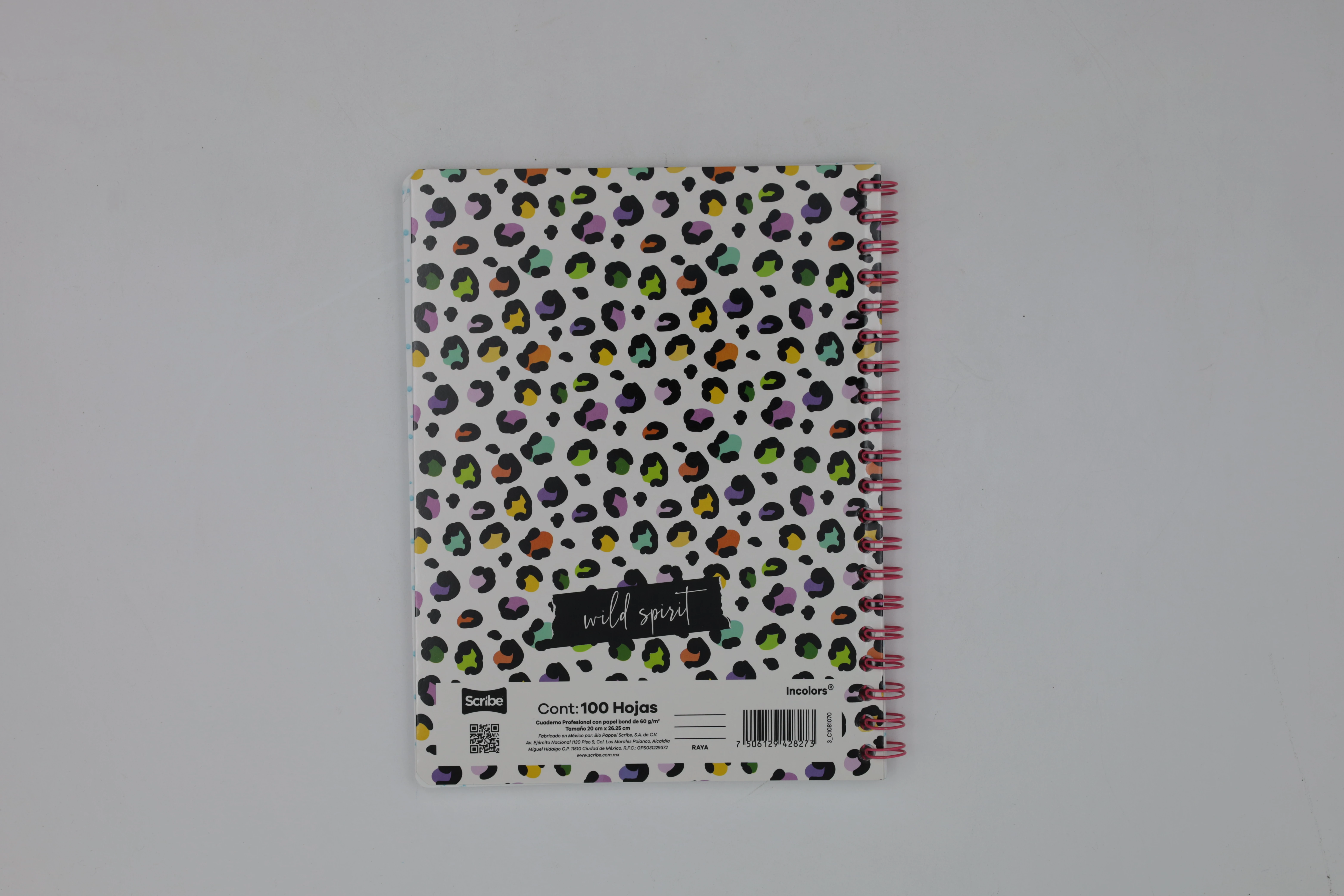 CUADERNO PROFESIONAL 100HJ IN COLORS RAYA