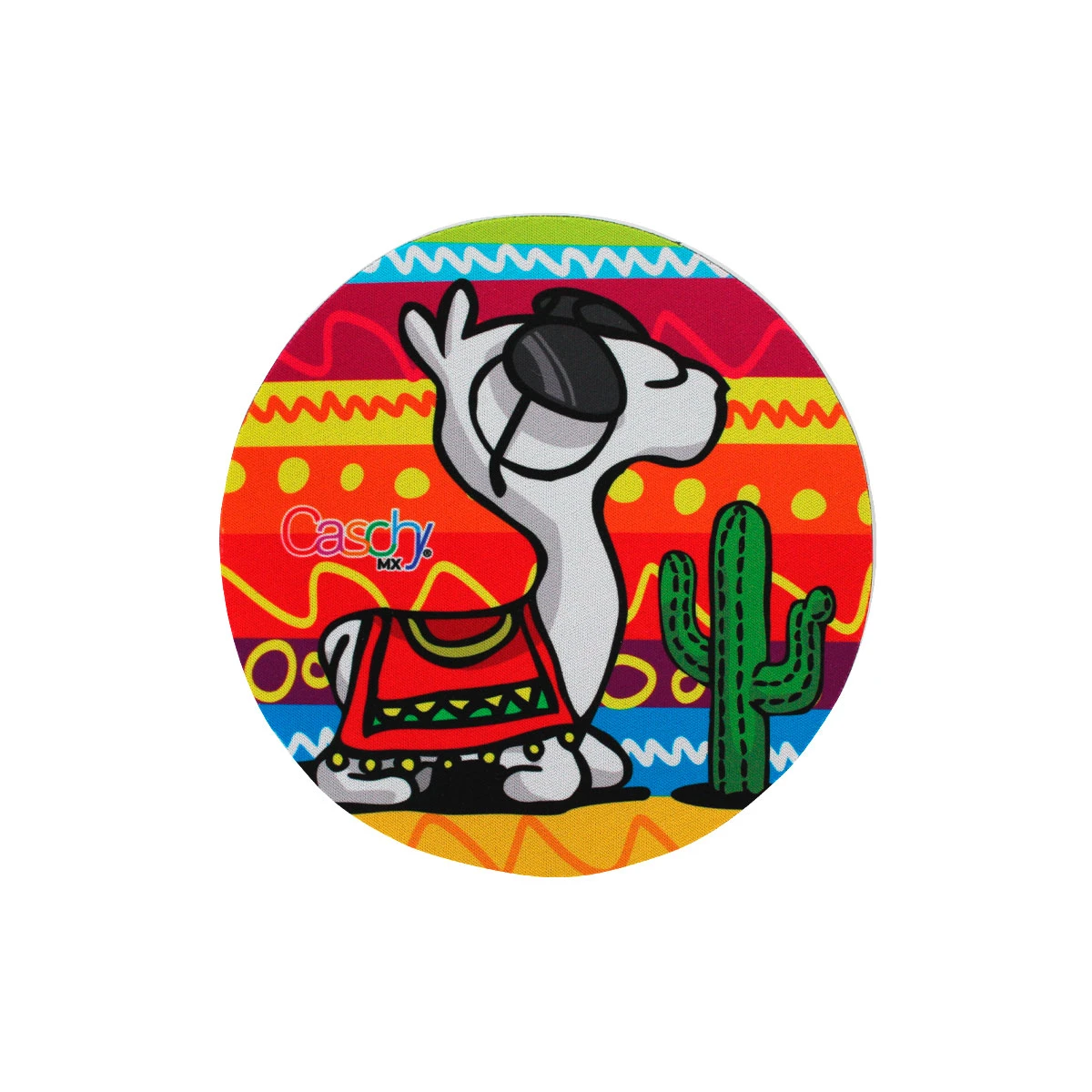TAPETE PARA MOUSE REDONDO 20CMS MODELO