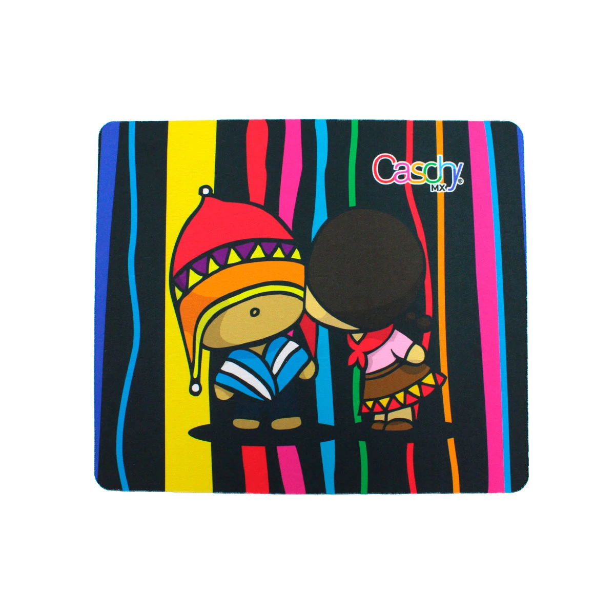 TAPETE PARA MOUSE CUADRADO 19X22CMS BESO