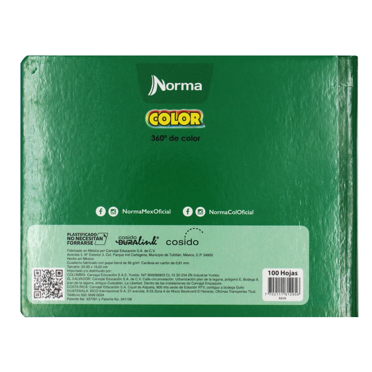 CUADERNO ITALIANO 100H COS N COL 360 RY