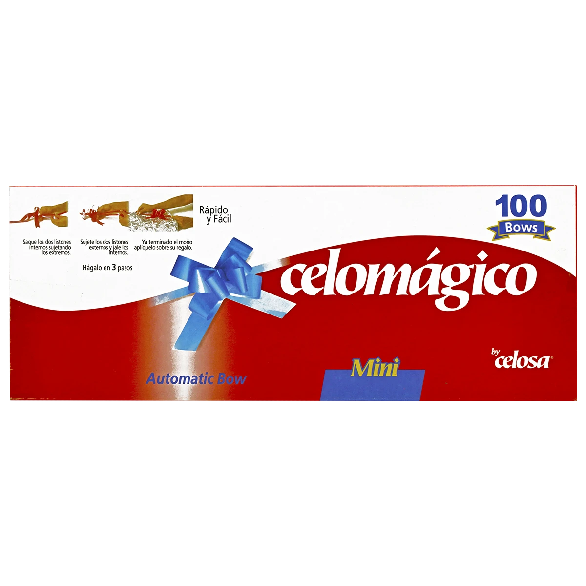 LISTON CELOMAGICO C/100 MINI SURTIDO OBSCURO