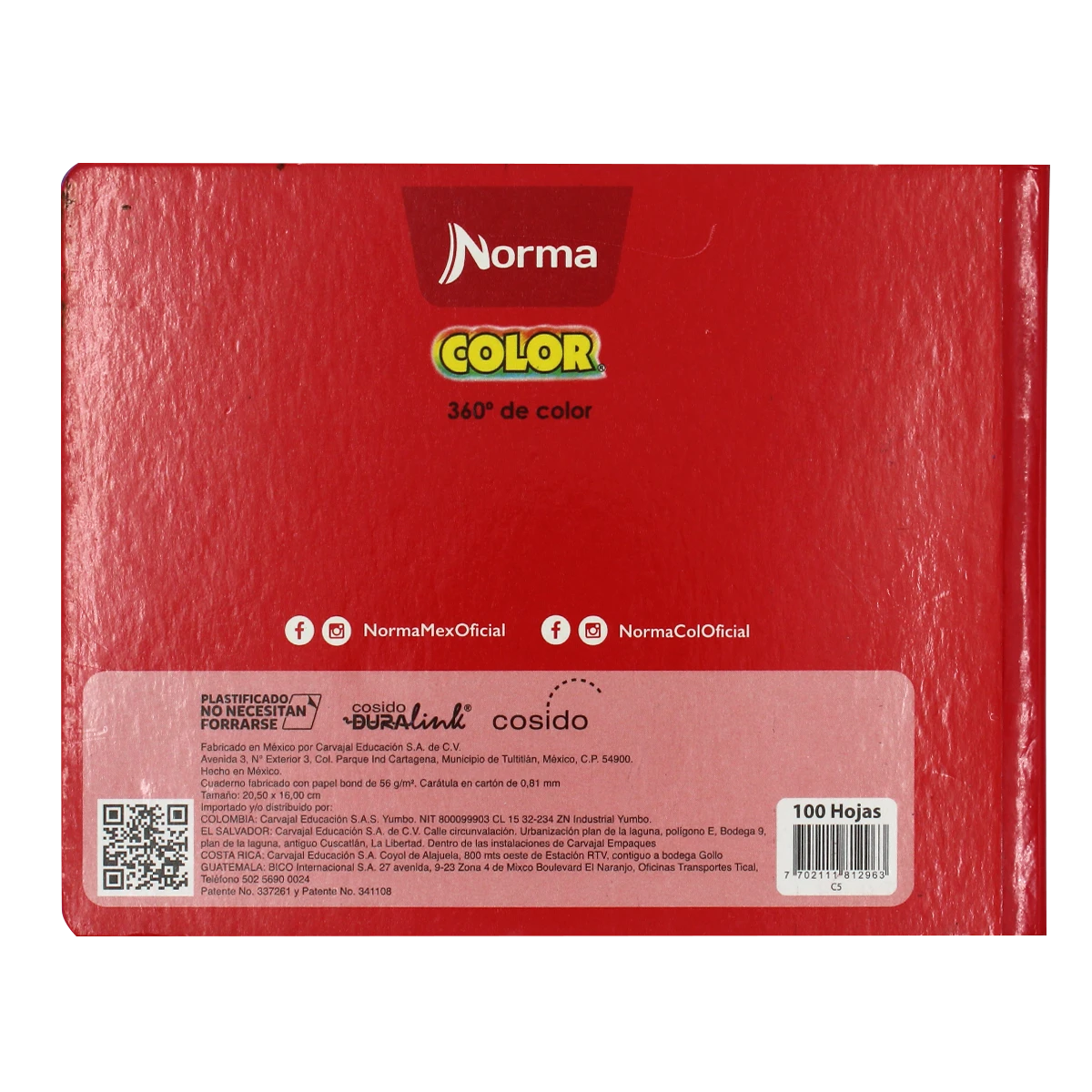 CUADERNO ITALIANO 100H COS N COL 360 C5