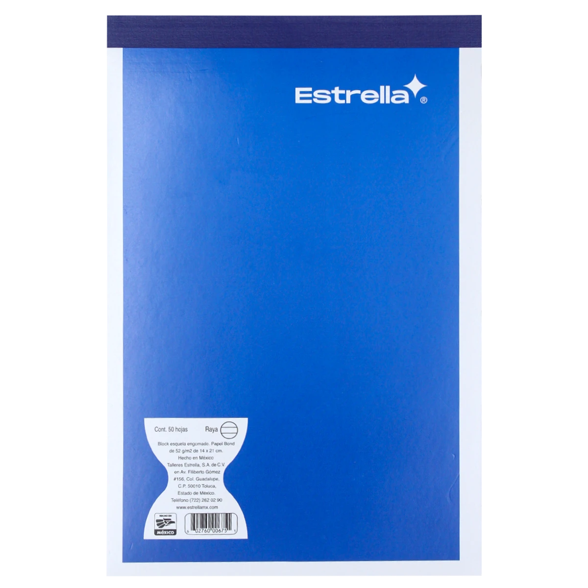 BLOCK ESQUELA 50HJS ESTRELLA RAYA