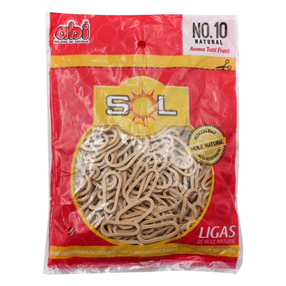 LIGA SOL 80GRS NATURAL NO. 10
