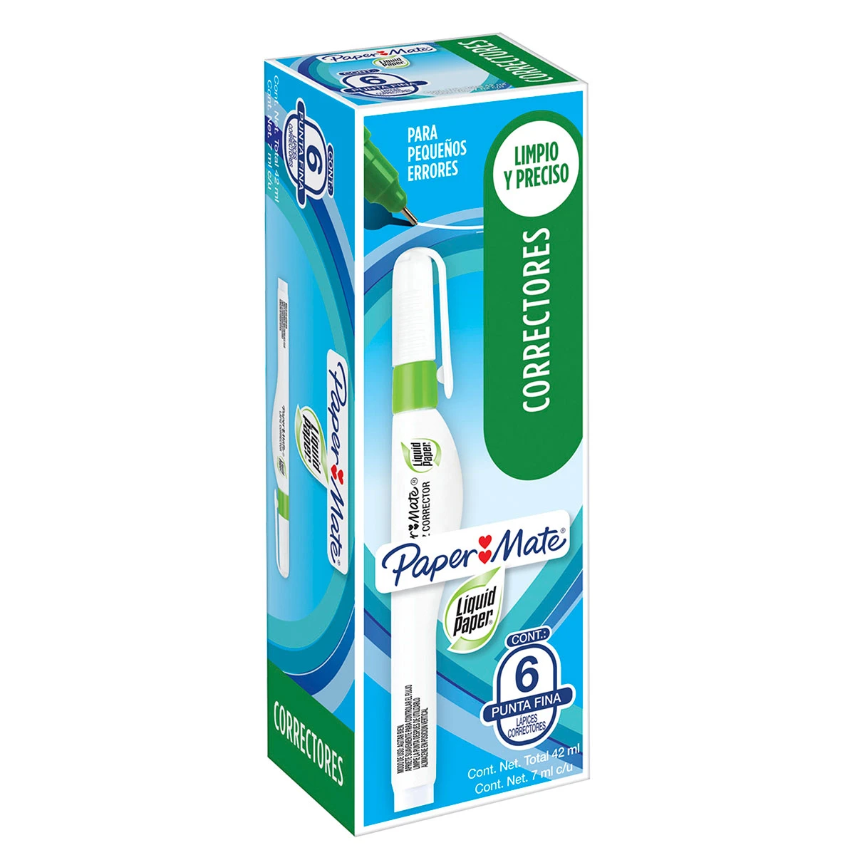 CORRECTOR PLUMA LIQUID PAPER C/6