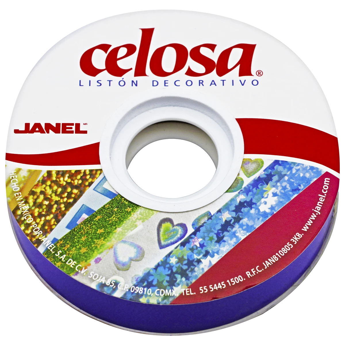 LISTON CELOSA 019 LISO NO. 5 MORADO OBISPO