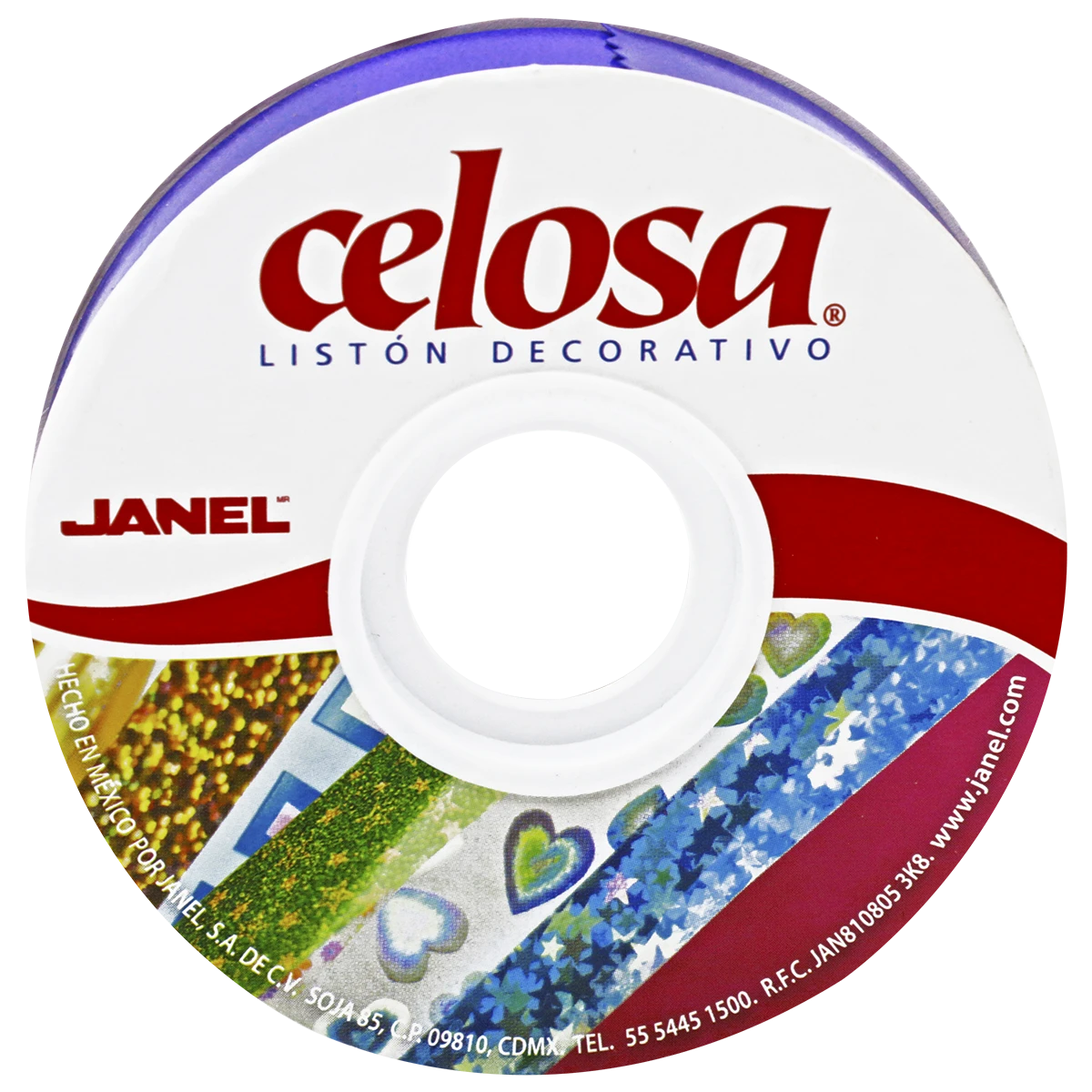 LISTON CELOSA 019 LISO NO. 5 MORADO OBISPO