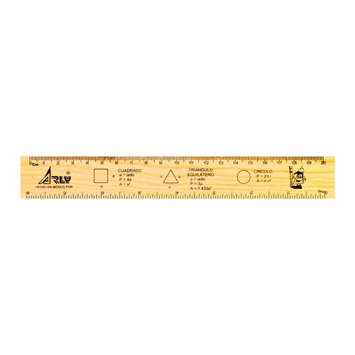 REGLA DE MADERA 20CMS 5005.