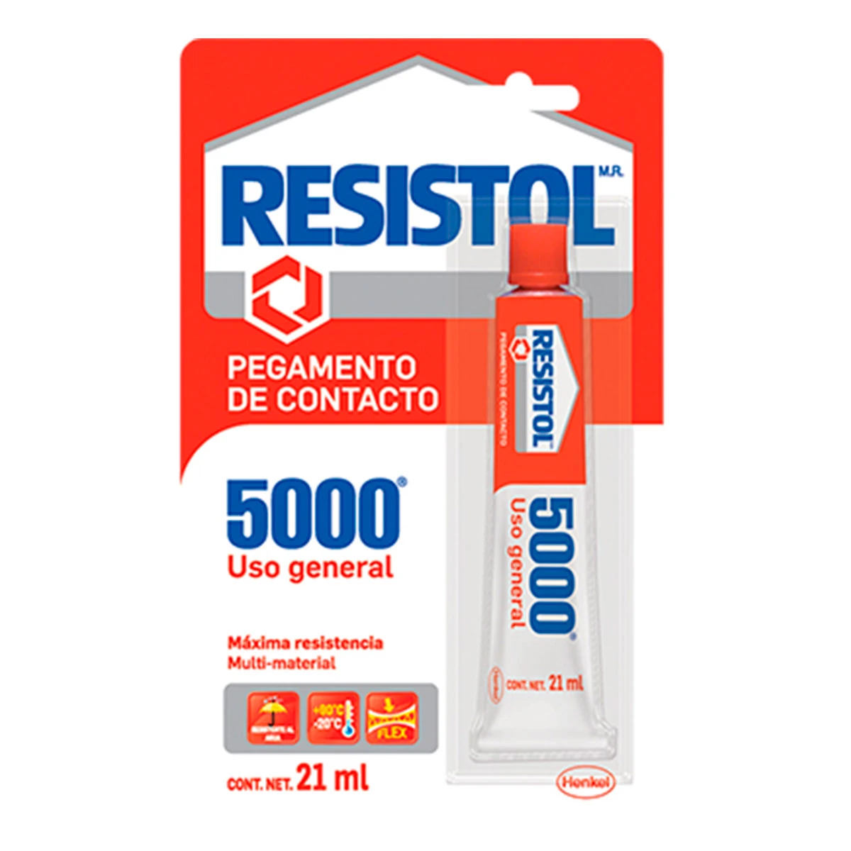 PEGAMENTO RESISTOL 5000 EN TUBO 21ML