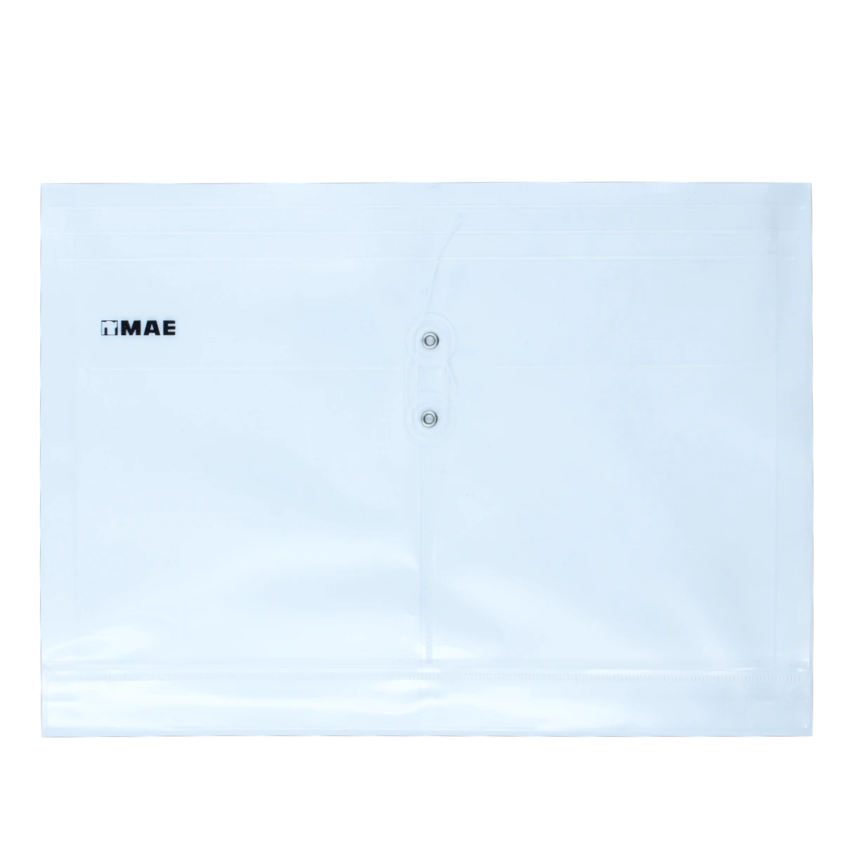 SOBRE OFICIO PLASTICO HORIZONTAL CON HILO SHFH TRANSPARENTE