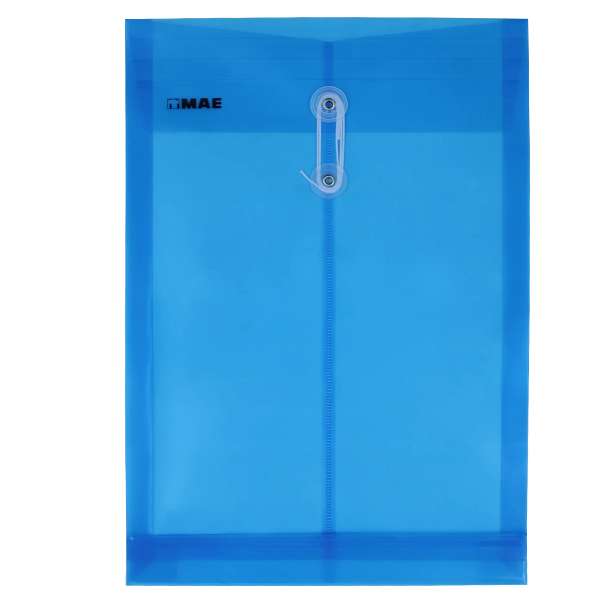 SOBRE OFICIO PLASTICO VERTICAL C/HILO SHFV AZUL